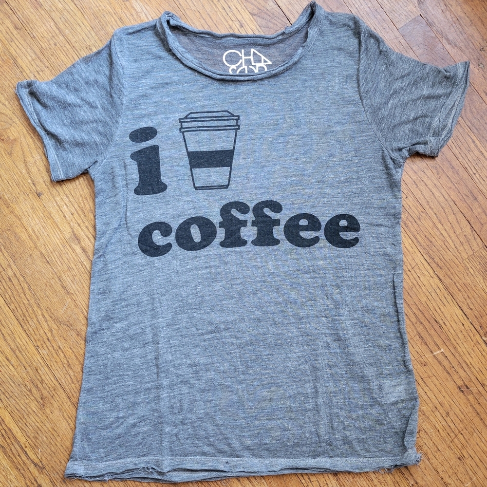 CHASER Coffee Tee Shirt Size Extra Small ☕️